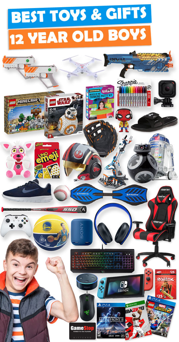 12 Year Old Boy Birthday Gift Ideas
 Gifts For 12 Year Old Boys [Gift Ideas for 2020]