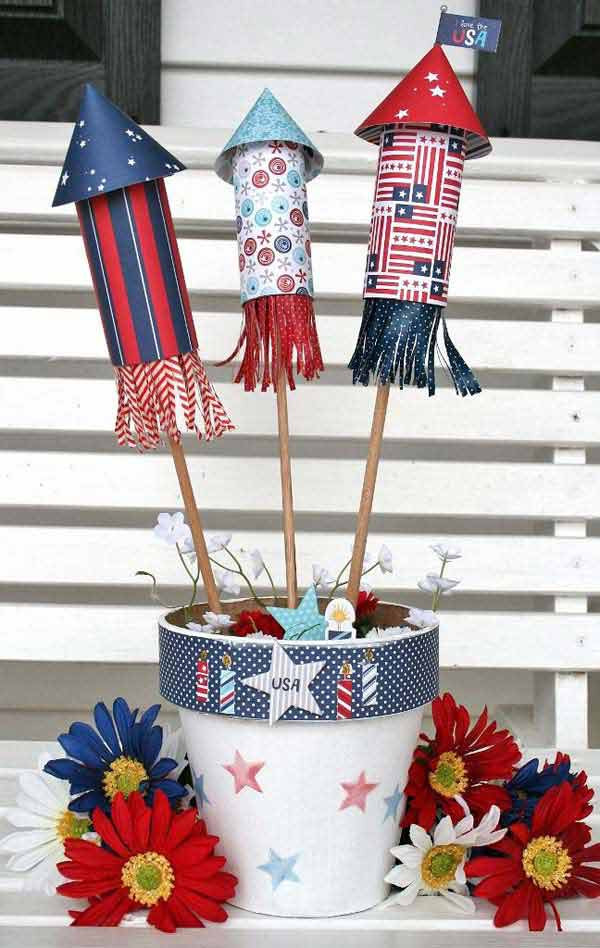 4th Of July Decor
 45 Decorations Ideas Bringing The 4th of July Spirit Into
