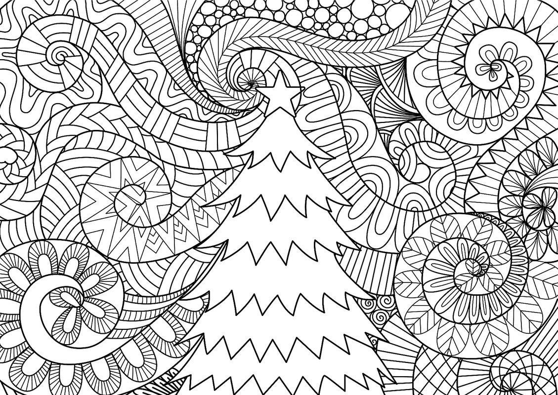 Adult Holiday Coloring Pages
 Christmas Coloring Pages for Kids & Adults 16 Free