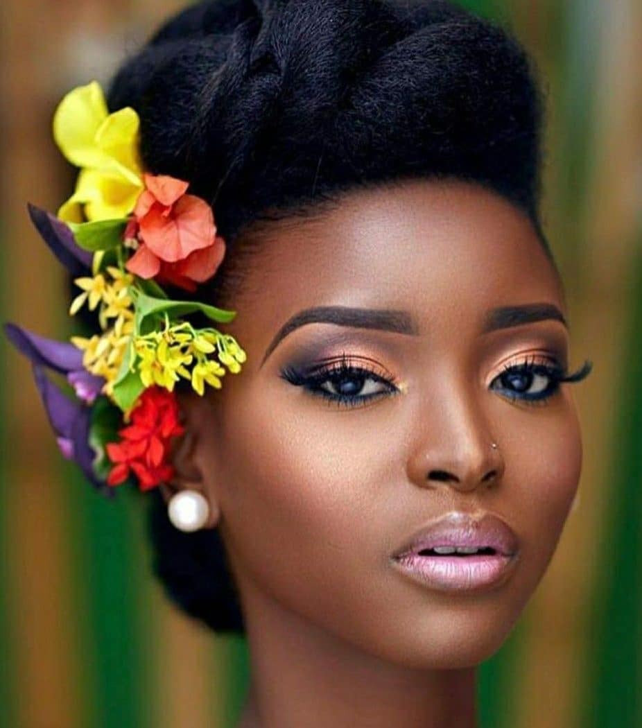 African American Wedding Makeup
 Wedding Hairstyles for Black Women african american
