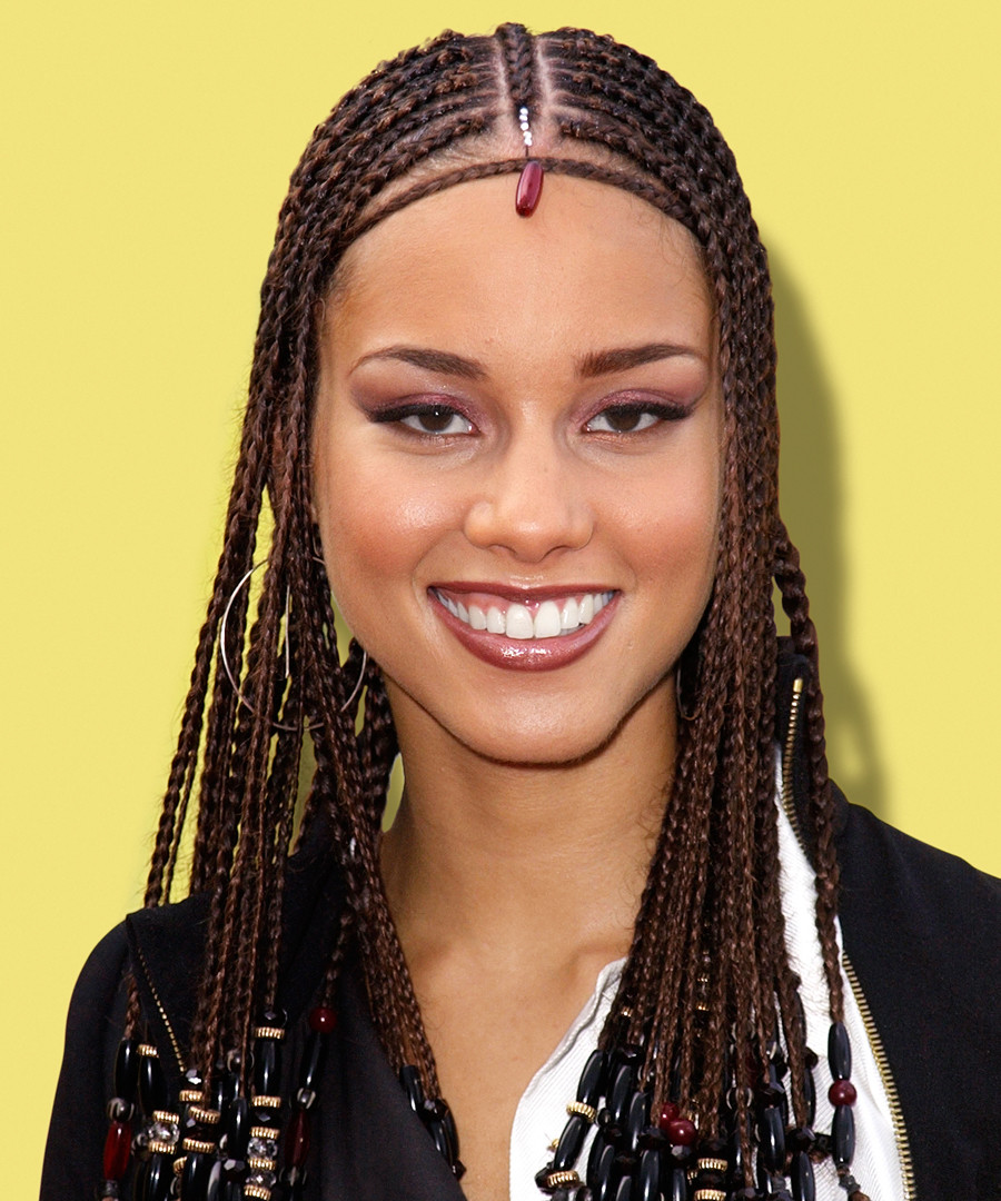 Alicia Keys Braids Hairstyles
 See Alicia Keys s Stunning Beauty Evolution