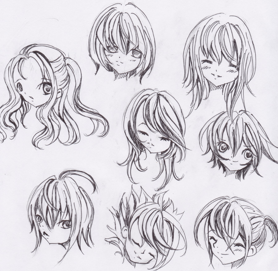 Anime Hairstyle
 Cute Anime Hairstyles trends hairstyle