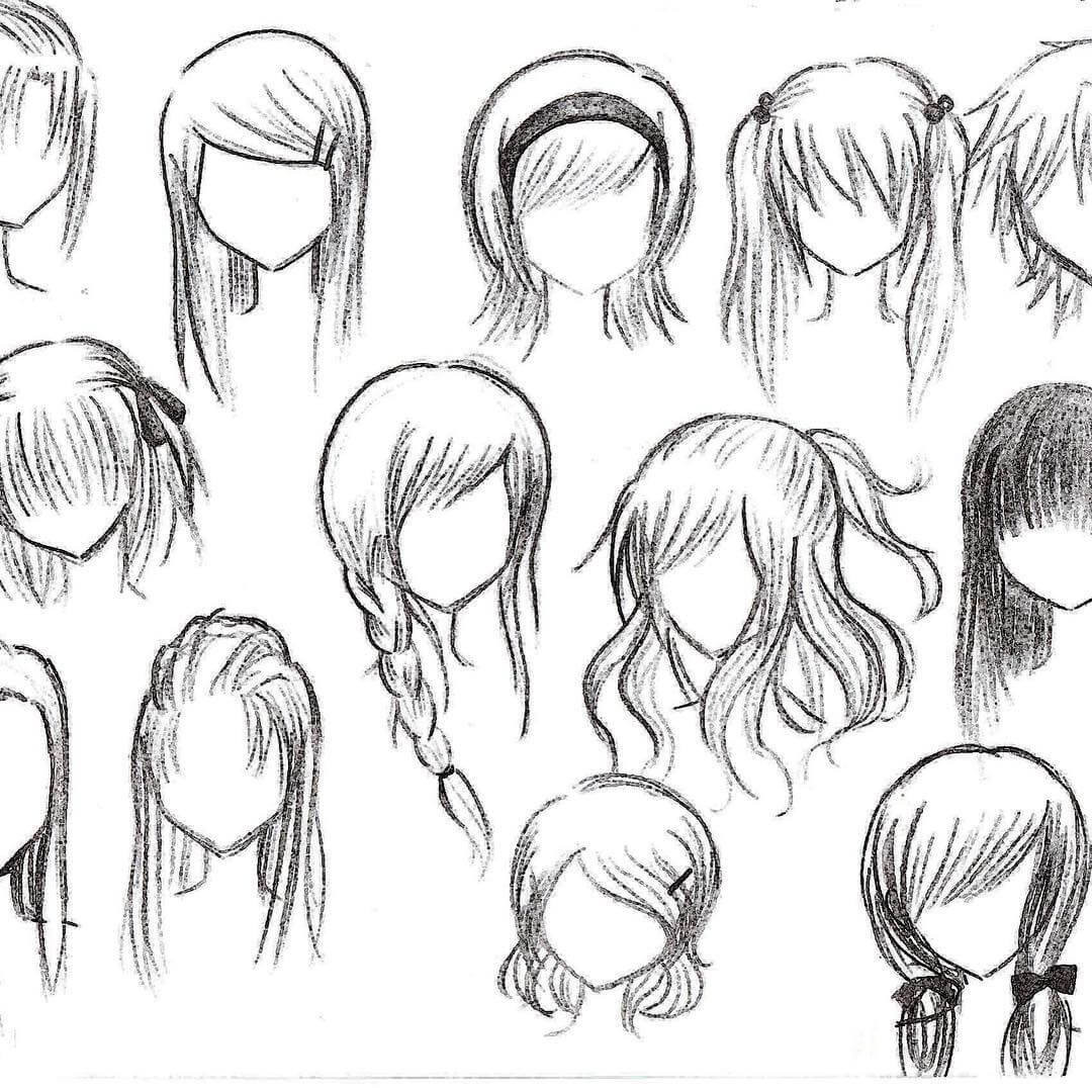 Anime Hairstyles
 Top 25 anime girl hairstyles collection Sensod