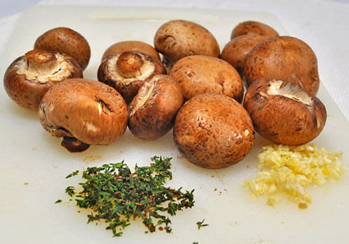 Baby Bella Mushrooms
 Baked Cremini Baby Bella Mushrooms