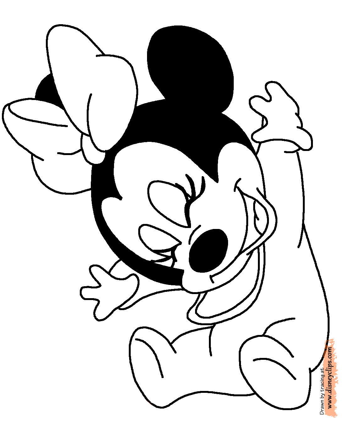 Baby Coloring Pages To Print
 Disney Babies Coloring Pages
