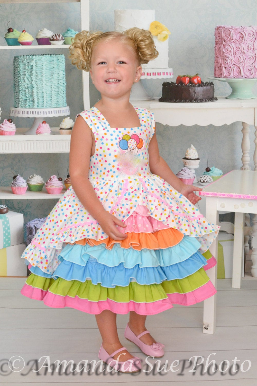 Baby Dress For Birthday Party
 size 3T birthday party confection dress baby toddler girls