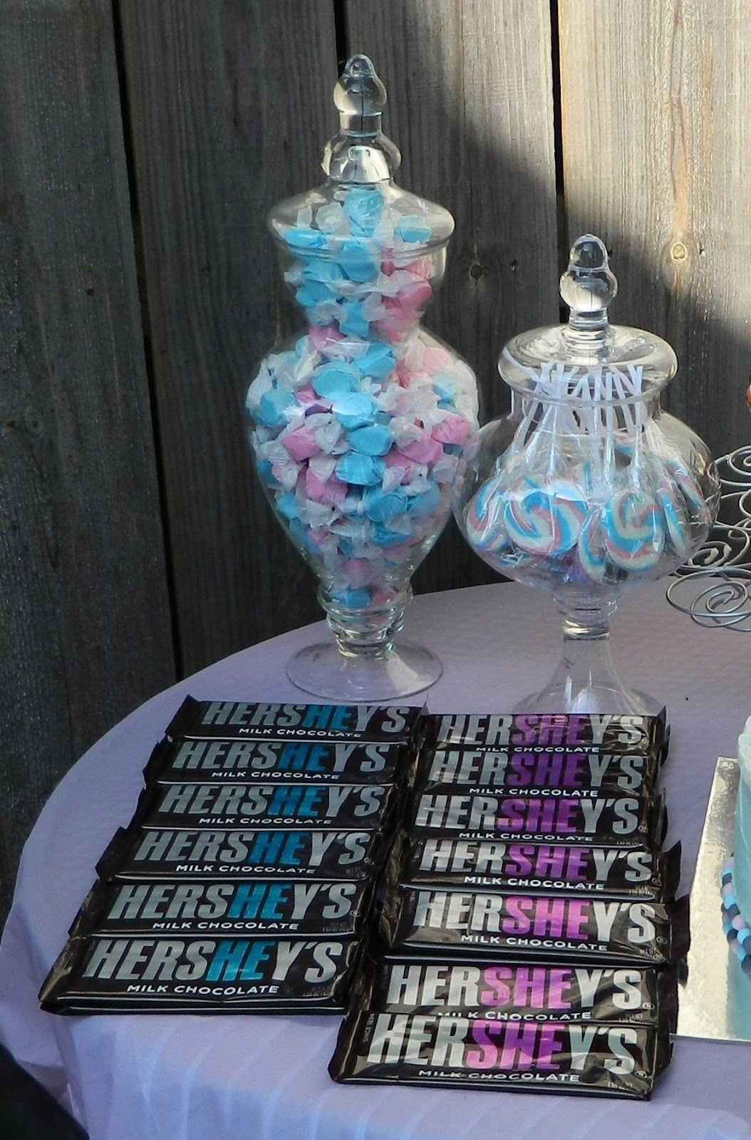 Baby Gender Reveal Party Ideas Pinterest
 Decorations for a Gender Reveal Party or a Baby Shower
