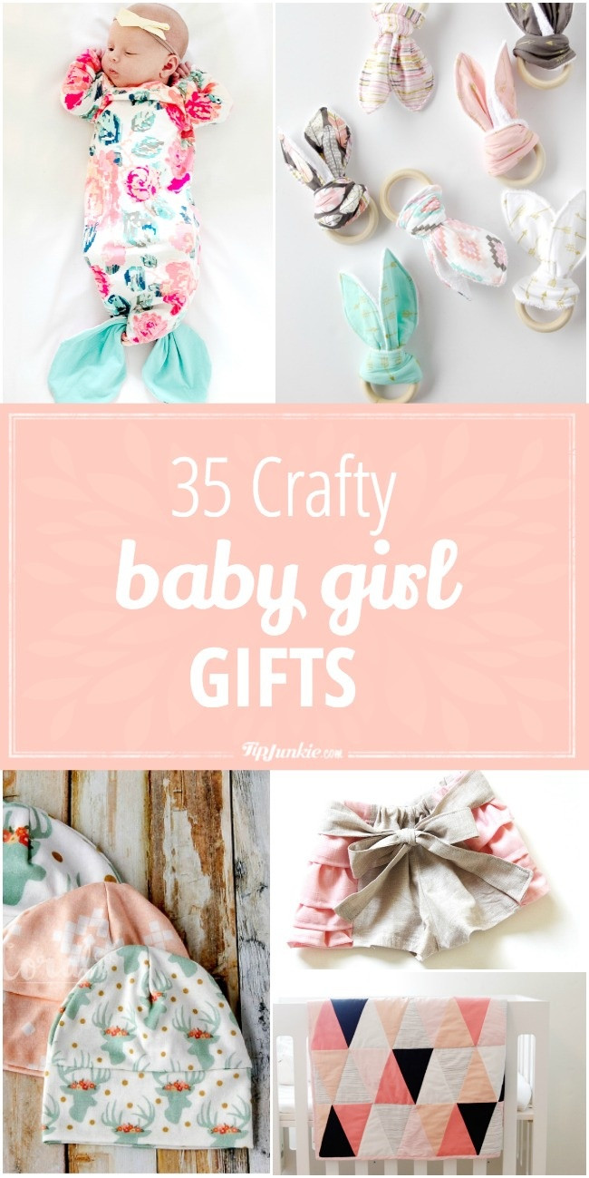 Baby Gifts Diy
 35 Crafty Baby Girl Gifts to Make