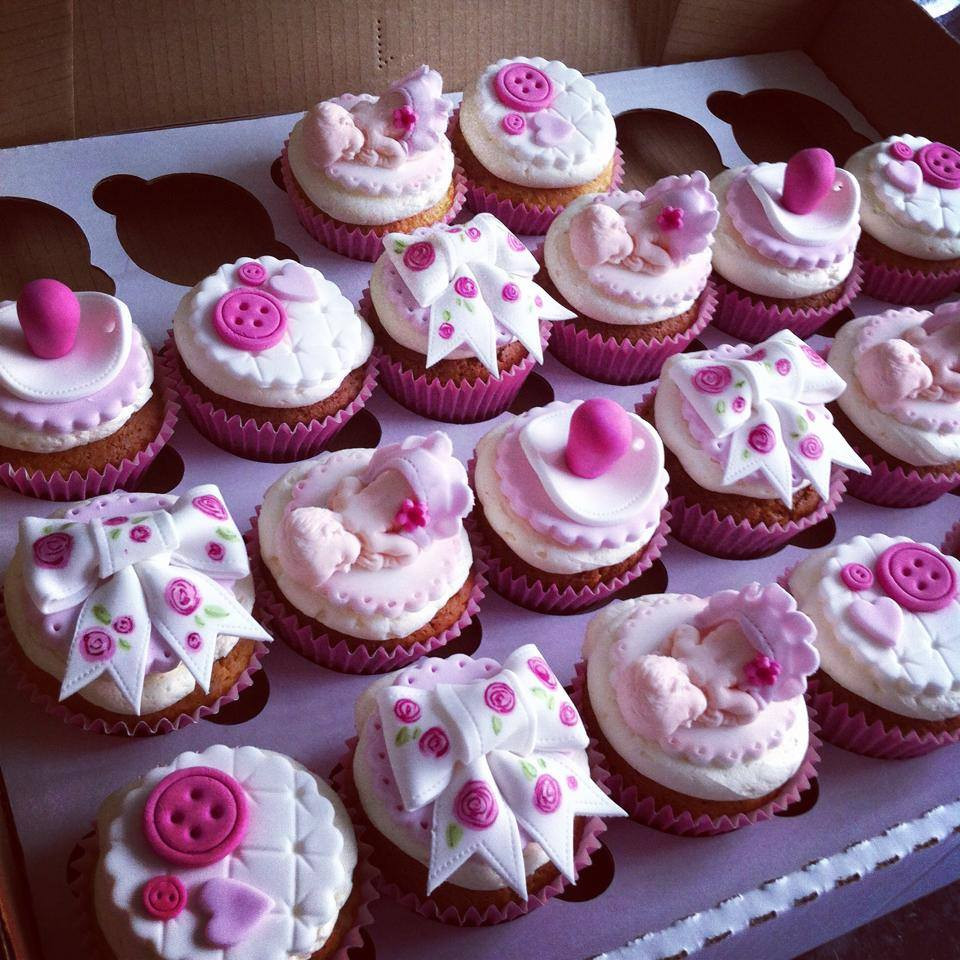 Baby Girl Cupcakes
 Licky Lips Cakes