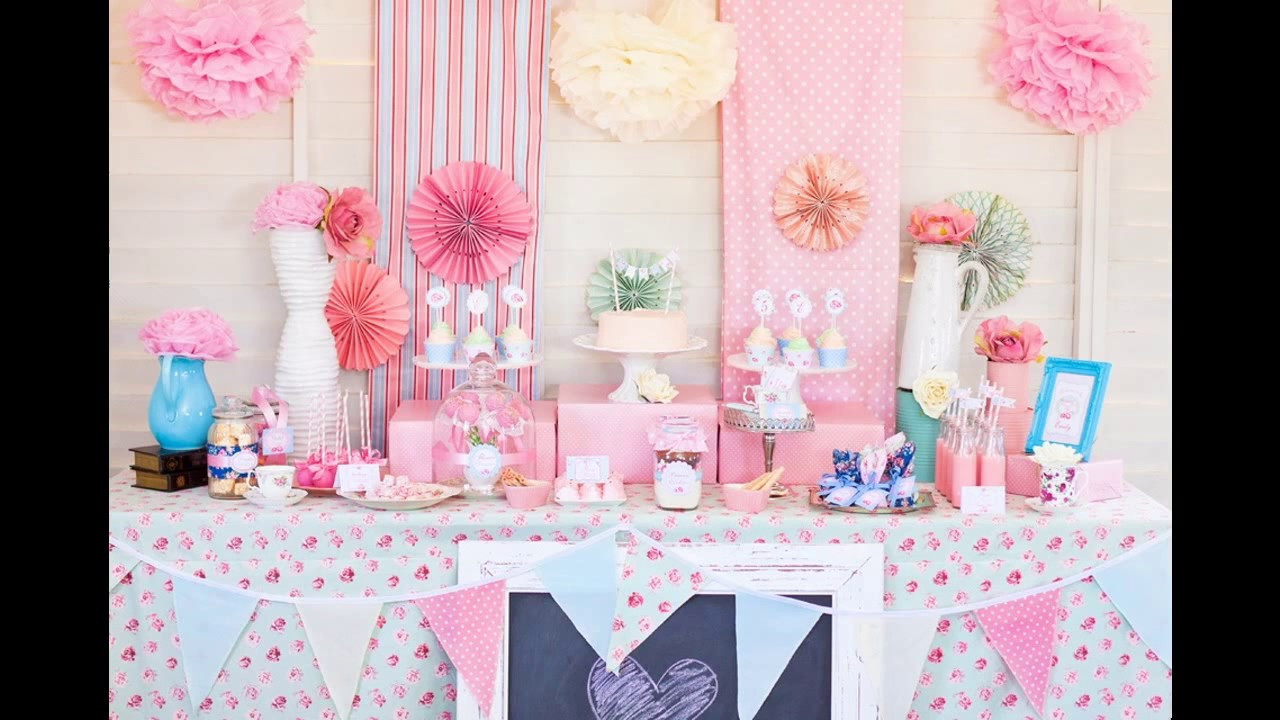 Baby Shower Decor Pictures
 Princess baby shower themes decorations ideas