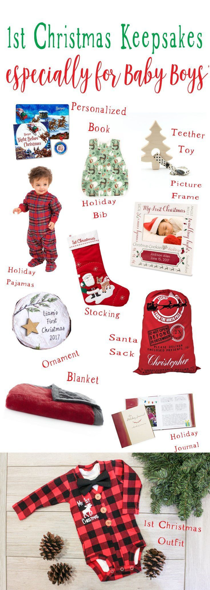 Baby'S 1St Christmas Gift Ideas
 Baby Boy 1st Christmas Keepsake Ideas
