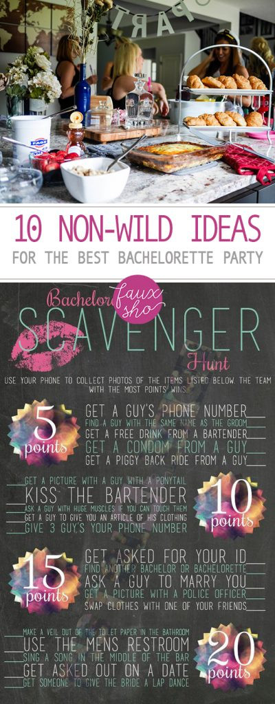 Bachelorette Party Ideas For Non Drinkers
 10 “Non Wild” Ideas for the Best Bachelorette Party