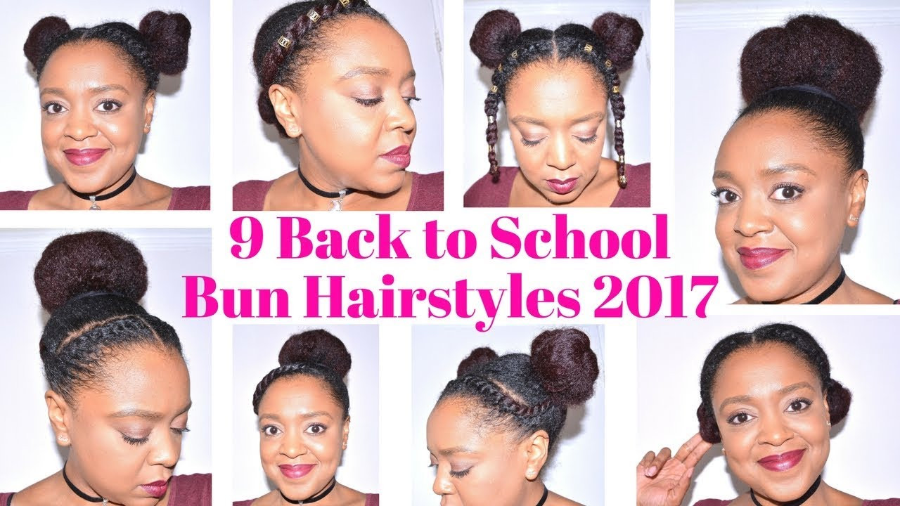 Back To School Hairstyles For Medium Length Hair
 9 BACK TO SCHOOL BUN HAIRSTYLES 2017 for MEDIUM LENGTH