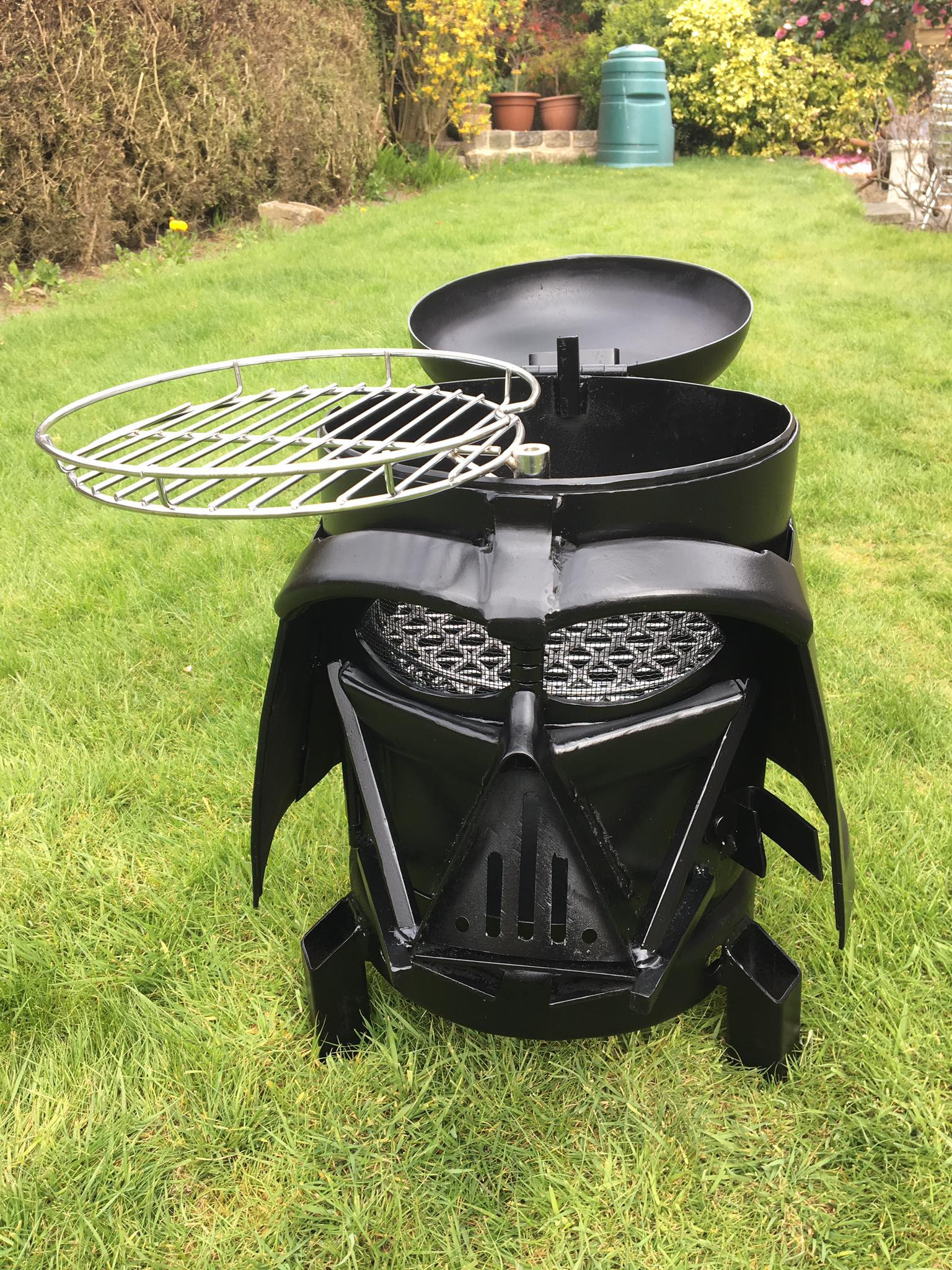 Backyard Grill Grills
 Darth Vader Backyard Grill and Wood Burner He s More BBQ