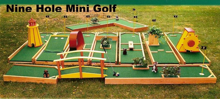 Backyard Miniature Golf Course Kits
 100 best Mini Golf images on Pinterest