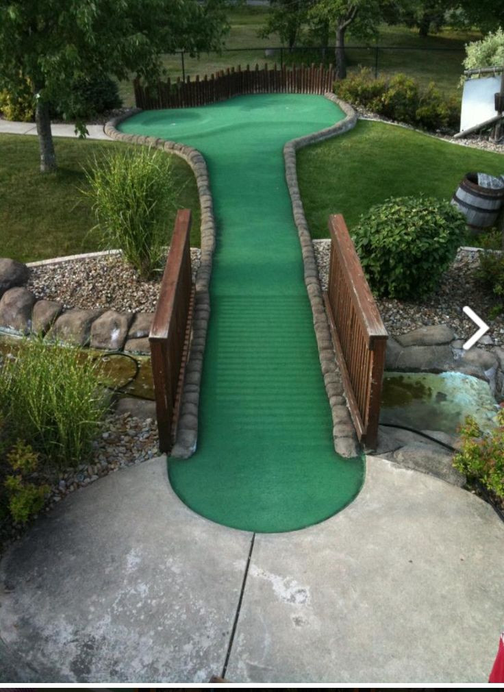 Backyard Miniature Golf Course Kits
 30 best Miniature Golf Hole Idea images on Pinterest
