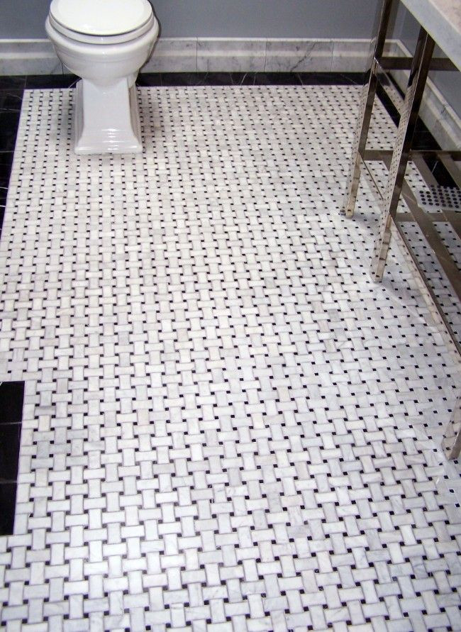 Basket Weave Bathroom Floor Tile
 Bathroom Basketweave Tile Flooring