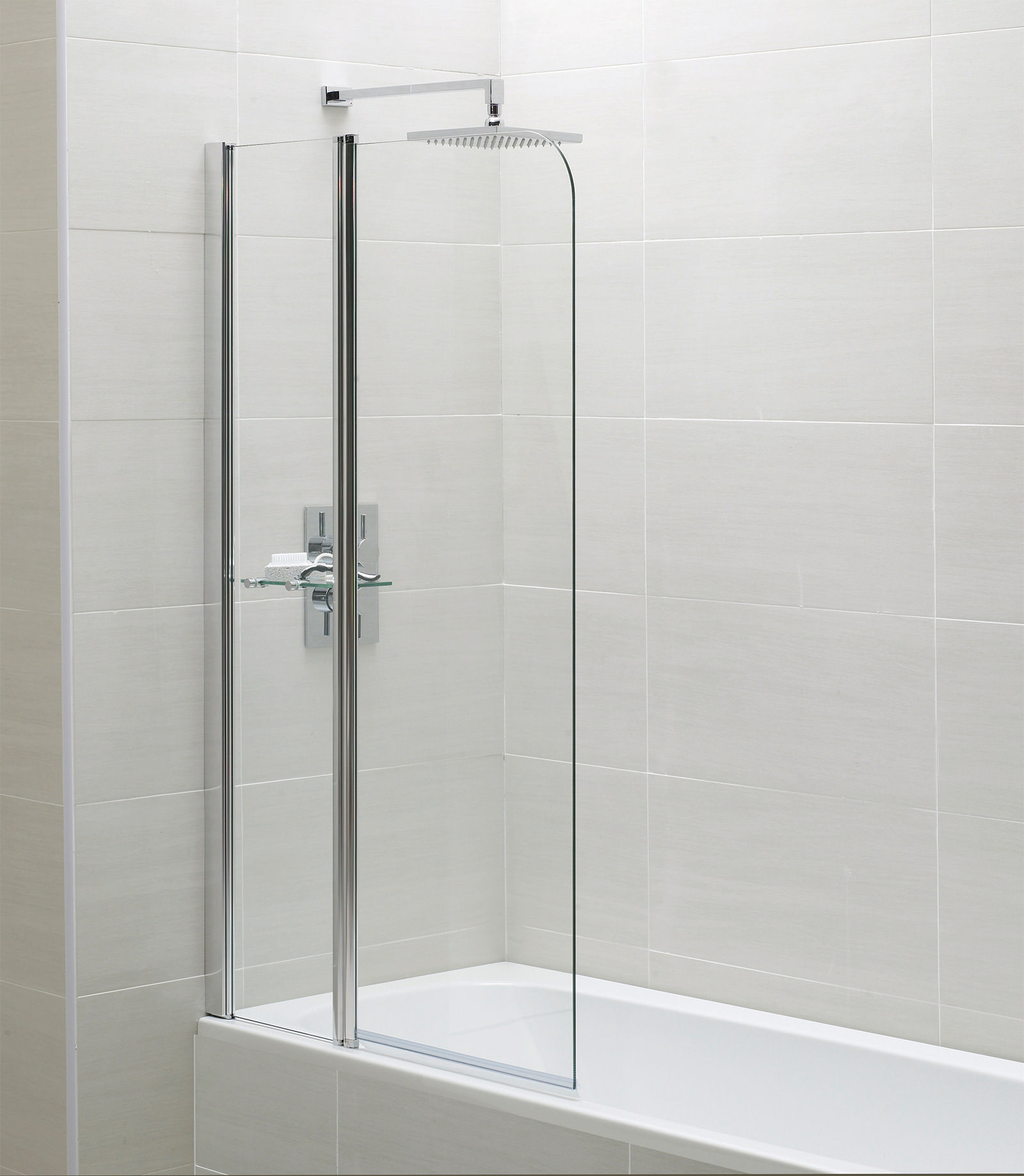 Bathroom Shower Panels
 April Identiti2 900 x 1400mm Fixed Panel Bath Screen