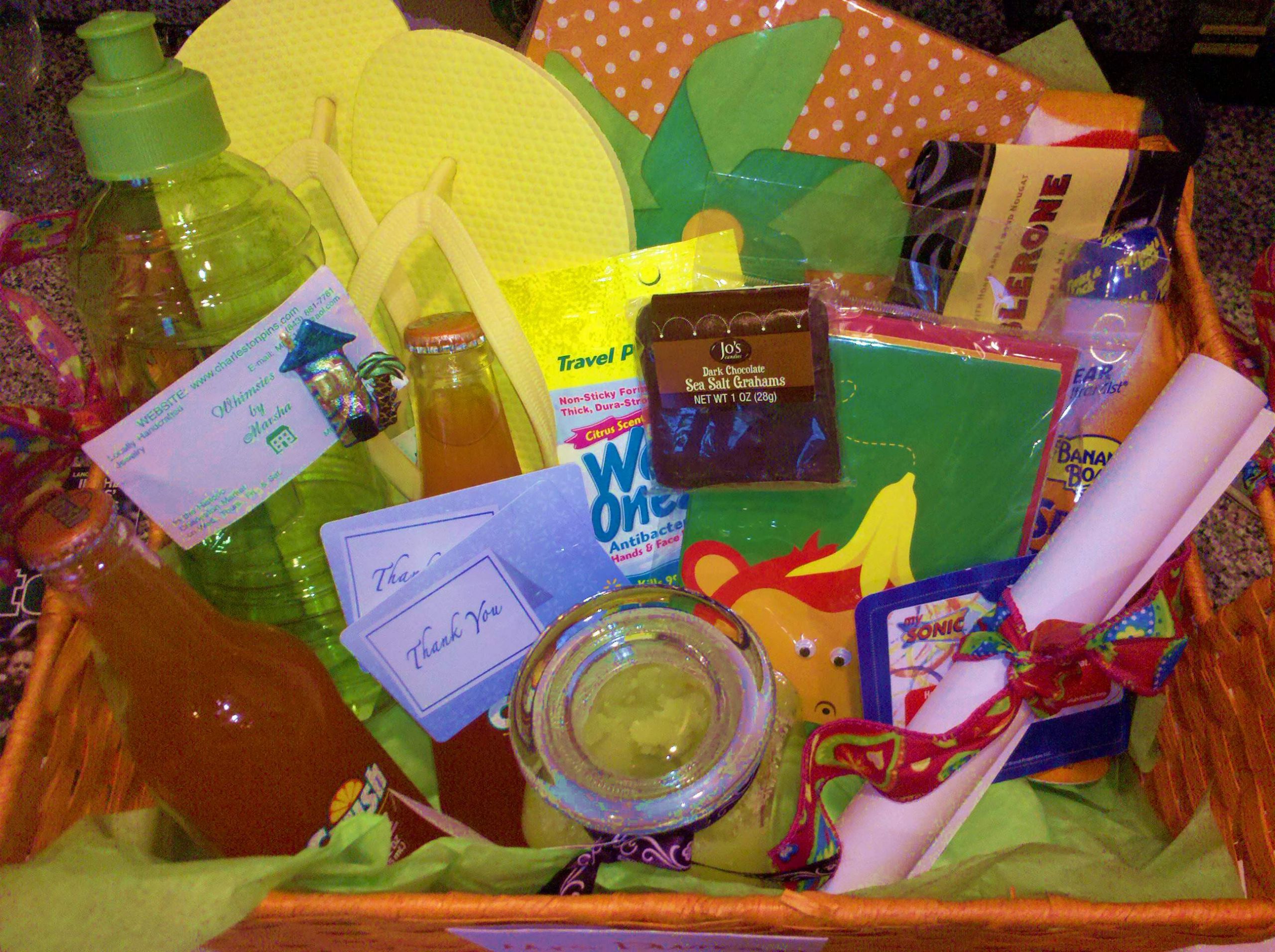 Beach Bag Gift Basket Ideas
 SPARKLY LADIES Gift Basket Guide