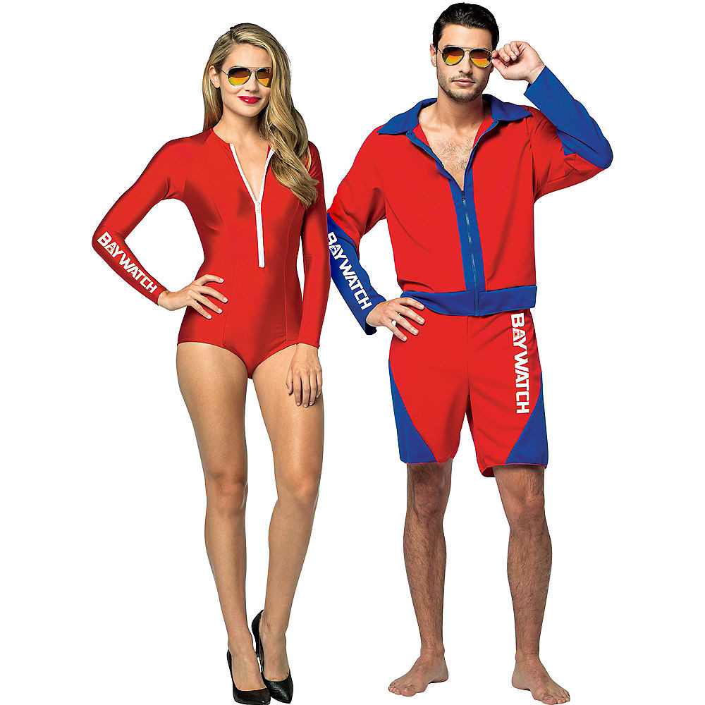 Beach Party Costume Ideas
 Adult Baywatch Babe & Baywatch Couples Costumes