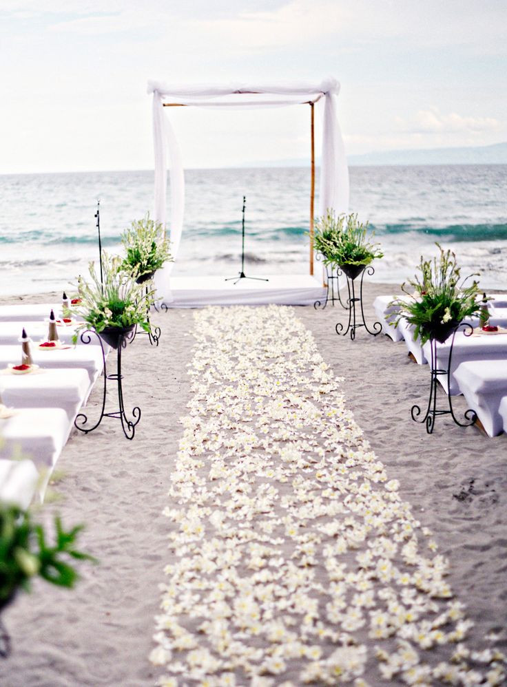 Beach Wedding Decor
 50 Beach Wedding Aisle Decoration Ideas
