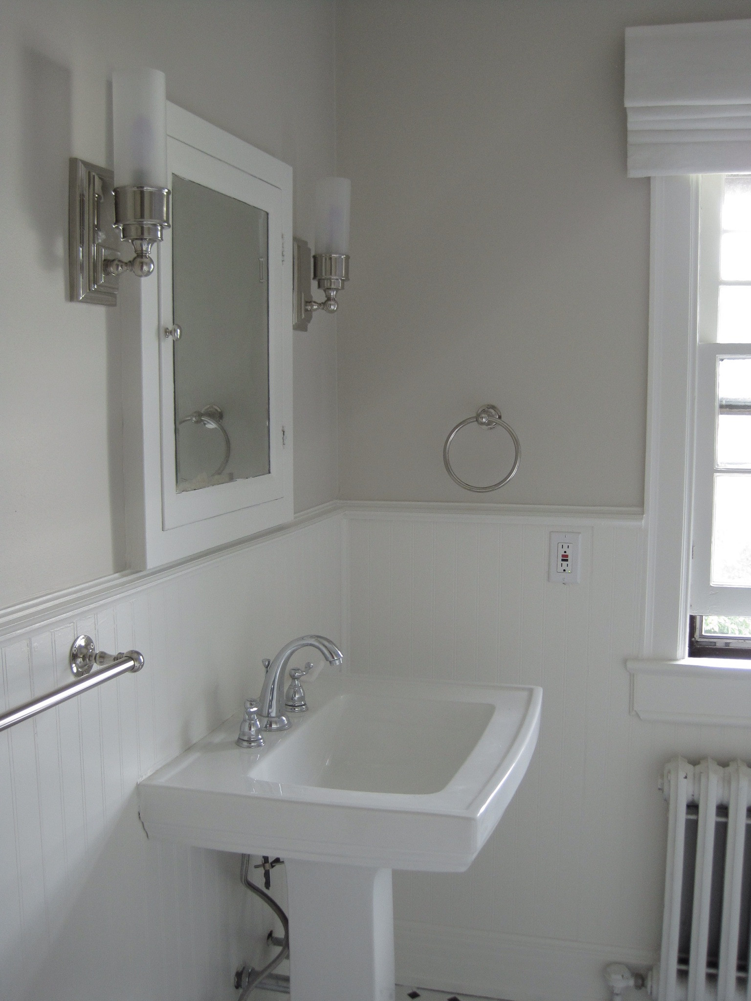 Benjamin Moore Bathroom Paint Colors
 Guest bathroom paint and more progress – The Writer and