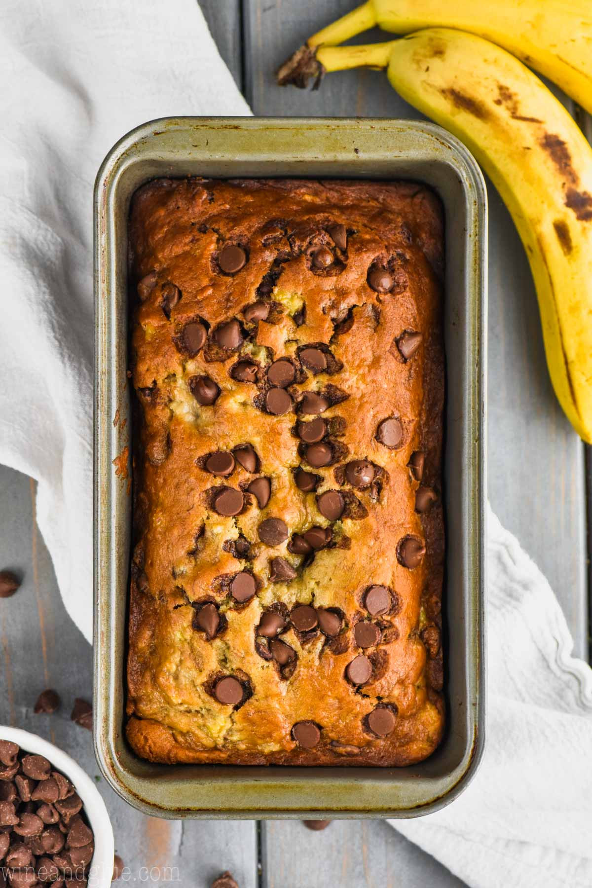 Best Chocolate Chip Banana Bread
 The Best Chocolate Chip Banana Bread Recipe Wine & Glue