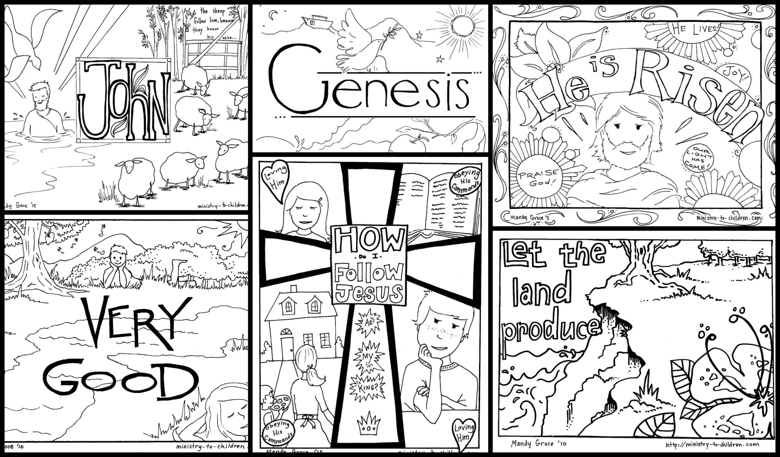 Bible Coloring Pages For Kids
 Bible Coloring Pages for Kids [Free Printables]