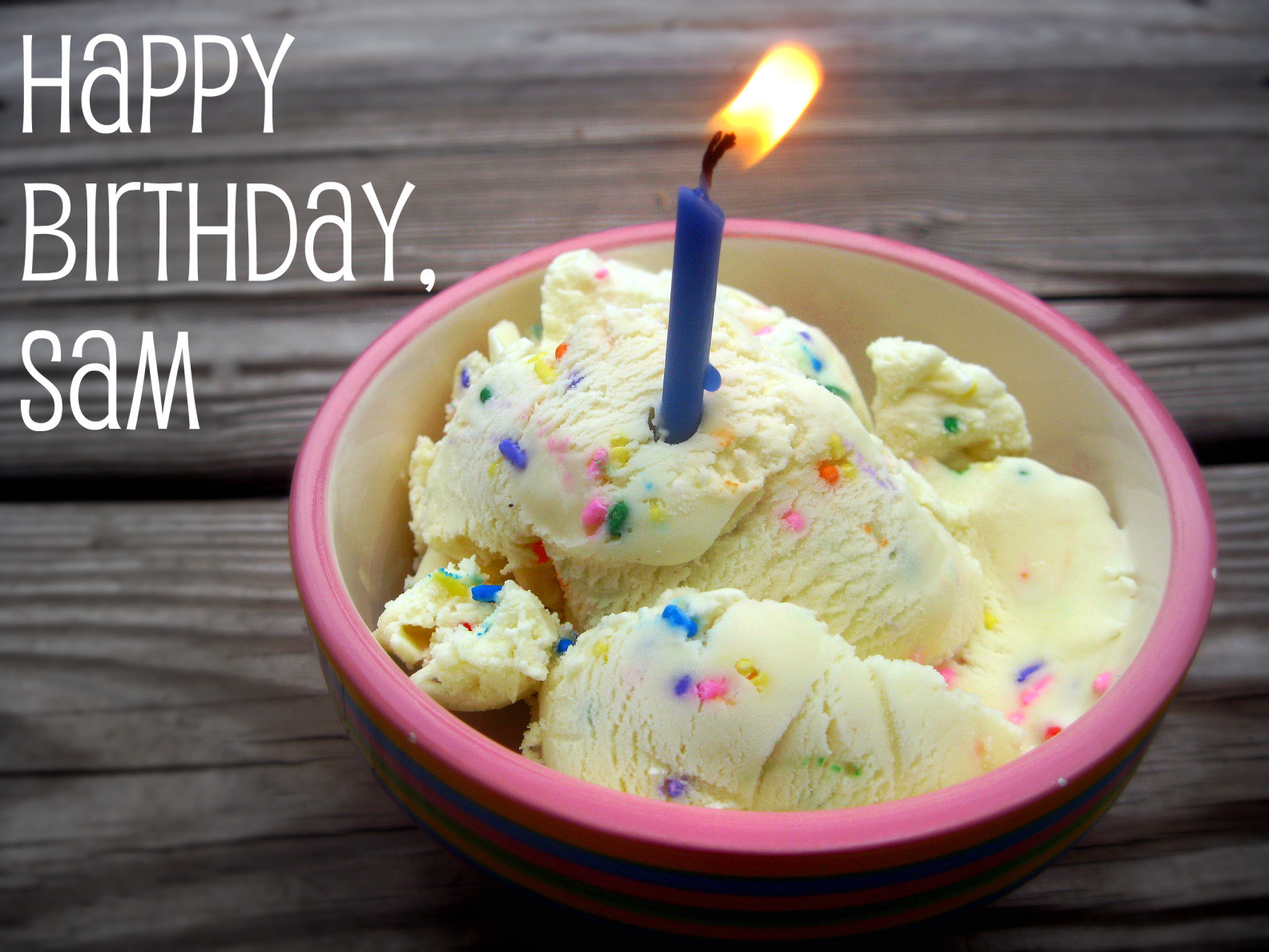 Birthday Cake Icecream
 Birthday cake ice cream