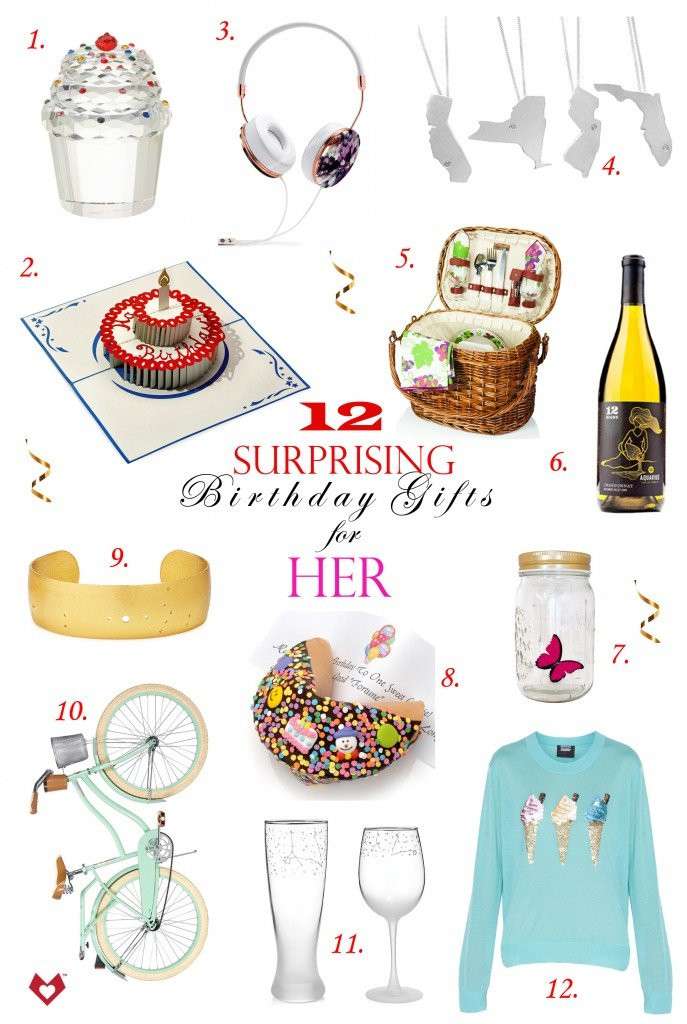 Birthday Gift Baskets For Her
 12 Surprising Birthday Gifts for Her Lovepop