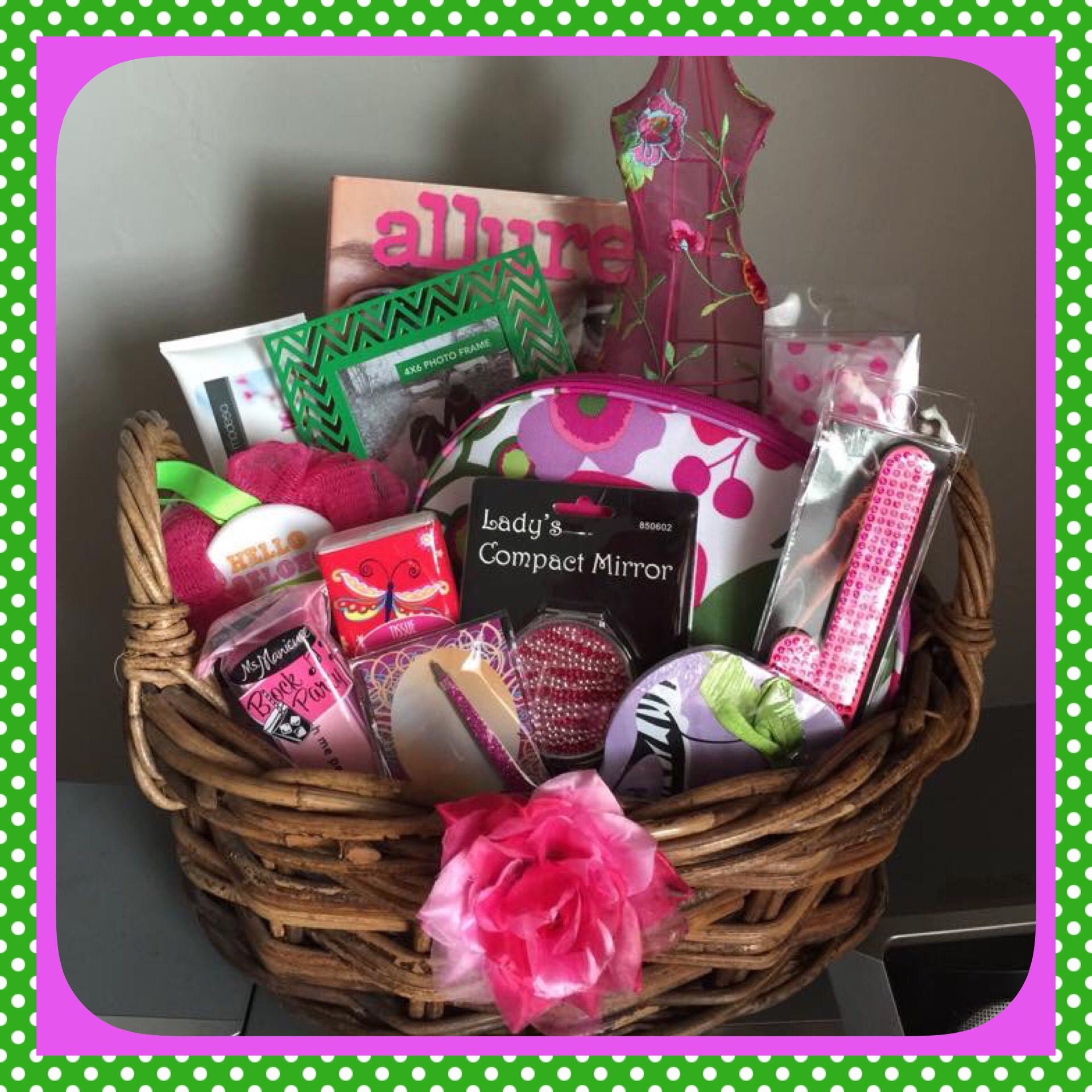 Birthday Gift Baskets For Her
 Spa t basket for her Great for fashionistas Pamper