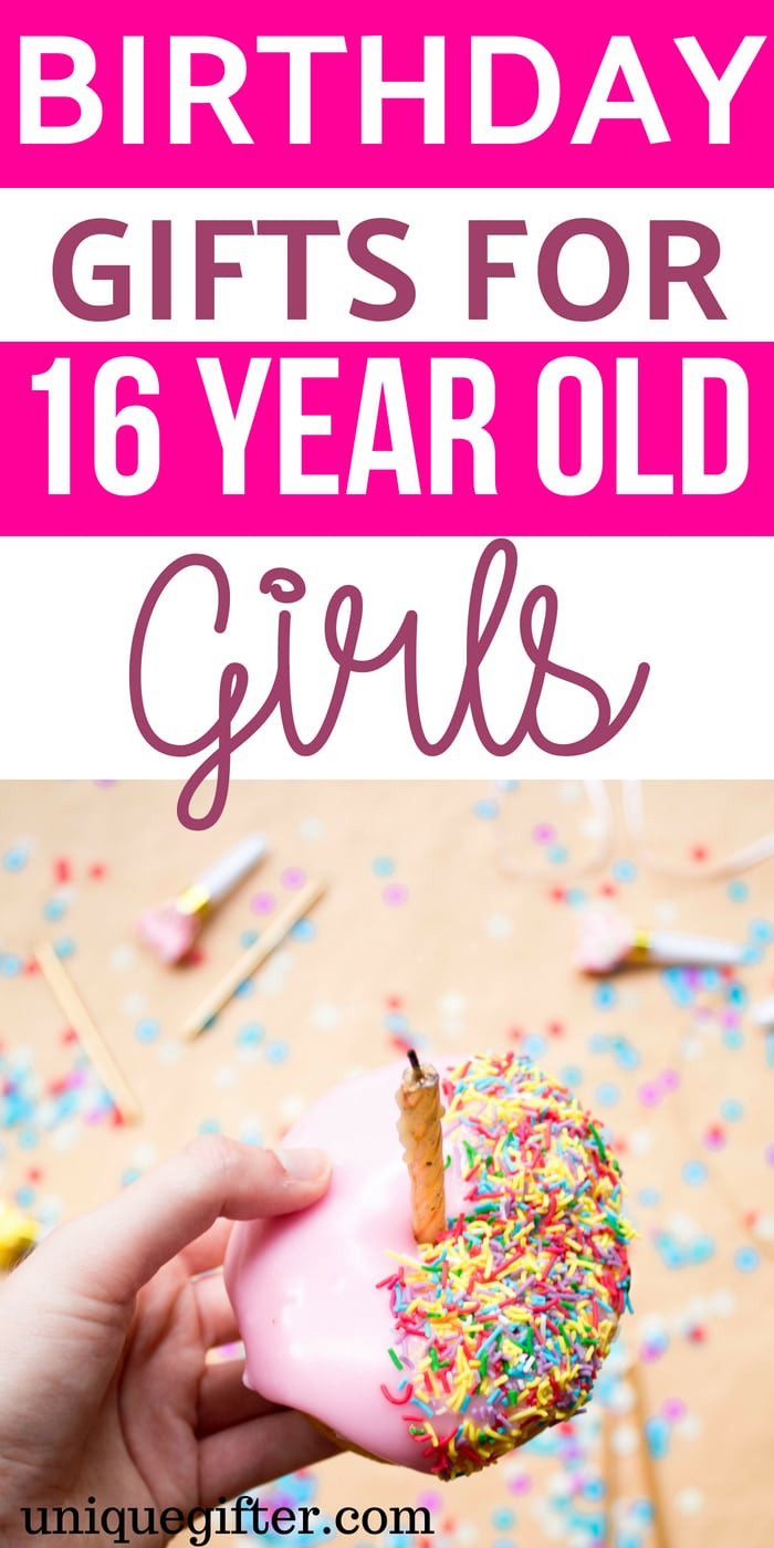 Birthday Gift Ideas For 16 Year Old Girl
 Birthday Gifts for 16 Year Old Girls Unique Gifter