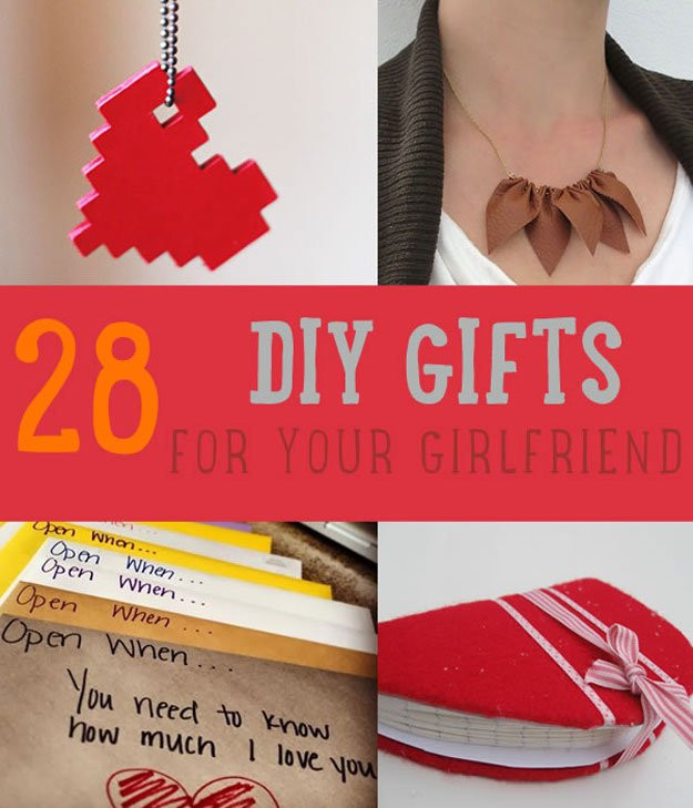Birthday Gift Ideas For Your Girlfriend
 28 DIY Gifts For Your Girlfriend