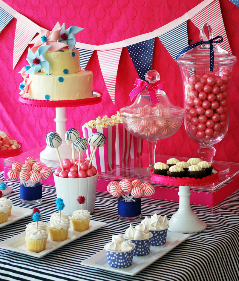 Birthday Party Table Decorations
 Stylish Kids Parties Project Nursery