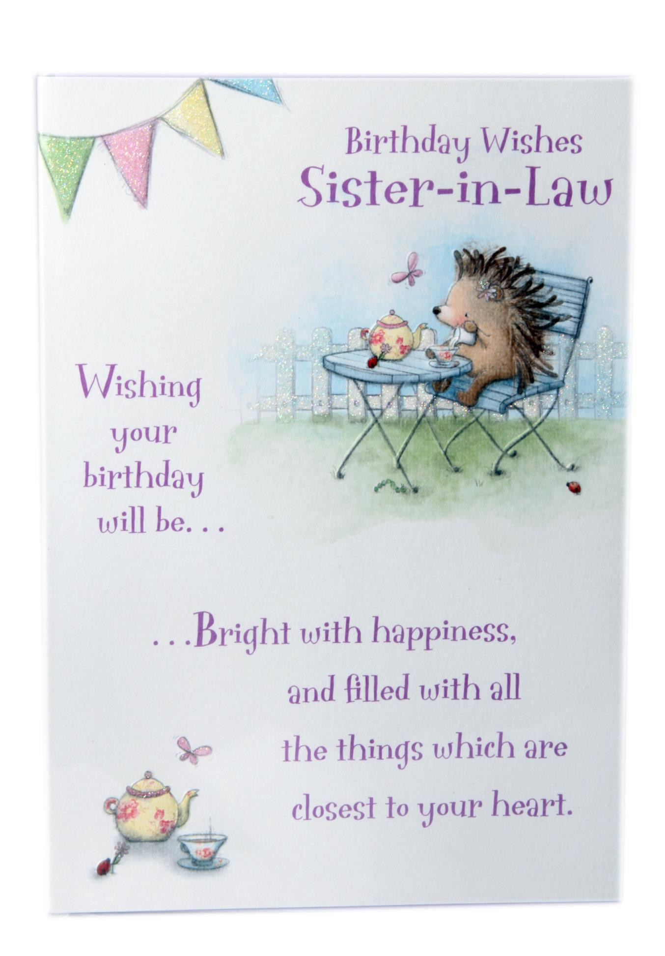 Birthday Quotes To Sister
 Happy Birthday Sister In Law Quotes & Wishes