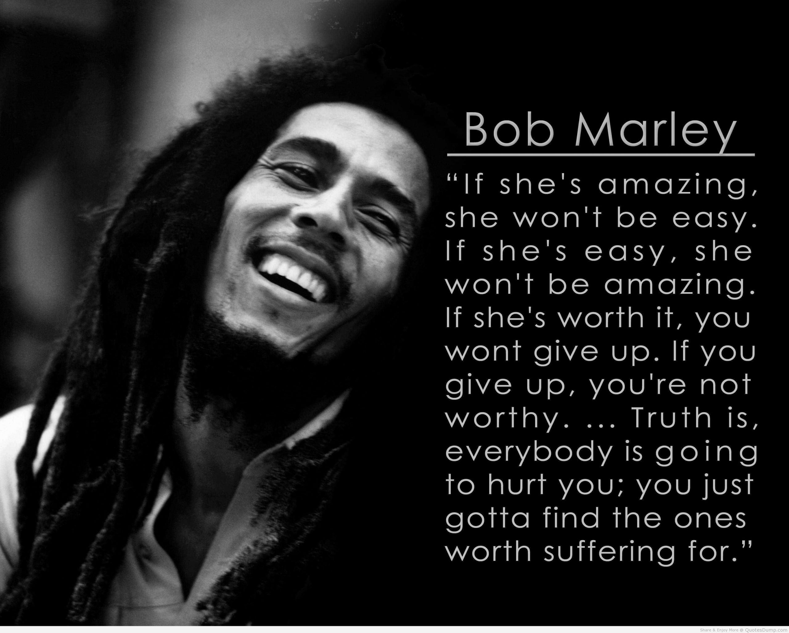 Bob Marley Quotes Love
 25 Inspiring Bob Marley Quotes – The WoW Style