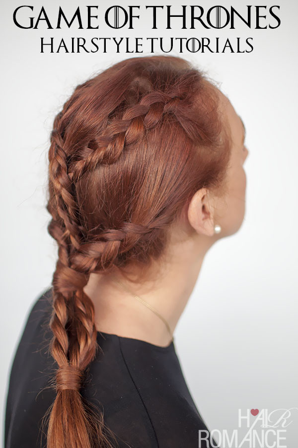 Braided Hairstyle Games
 Game of Thrones Hairstyles – Khaleesi braids hairstyle