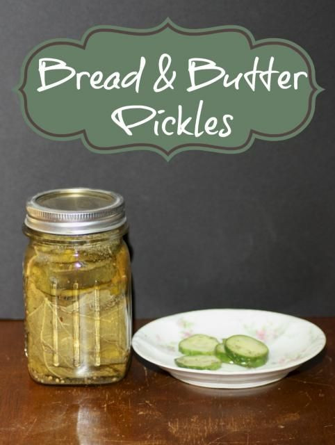 Bread And Butter Pickle Canning Recipe
 Canned Bread and Butter Pickle Recipe