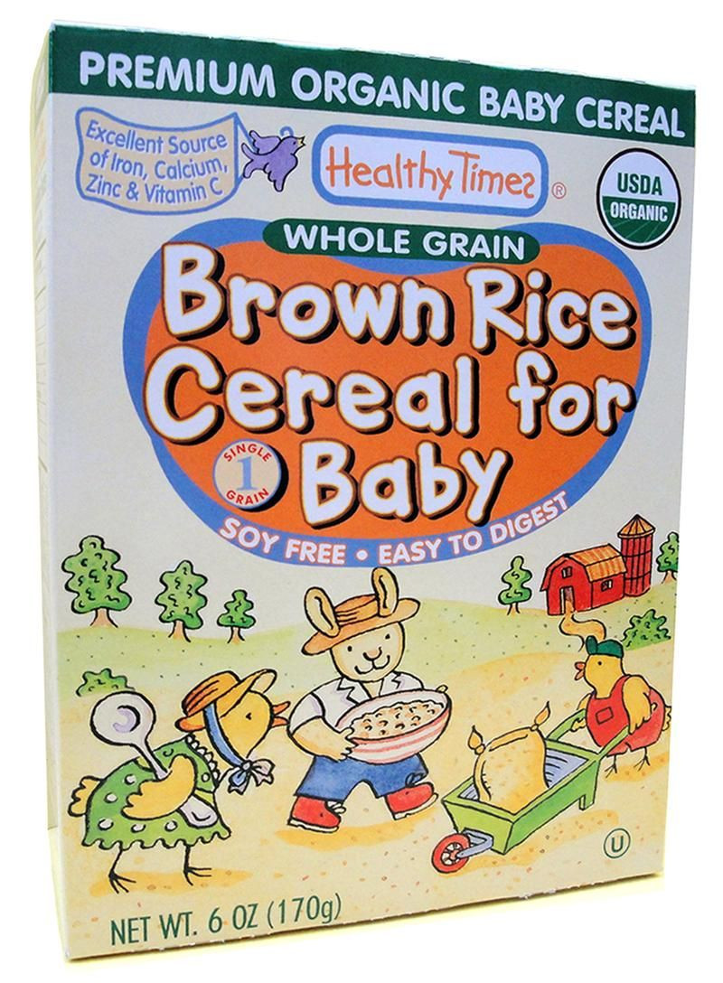 Brown Rice Cereal Baby
 organic brown rice baby cereal