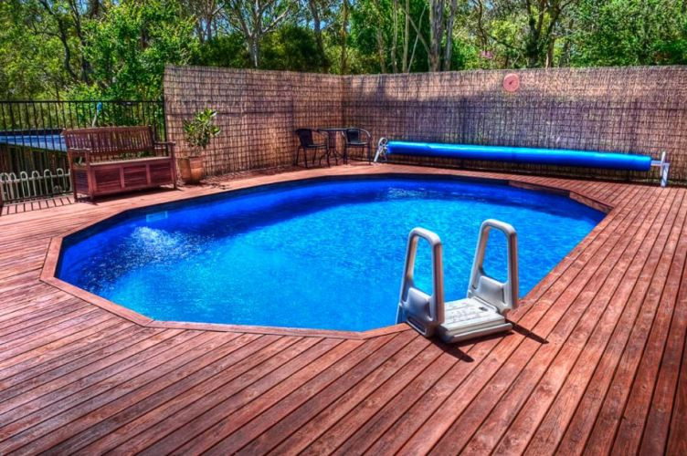 Burried Above Ground Pool
 11 Most Popular Ground Pools with Decks Awesome