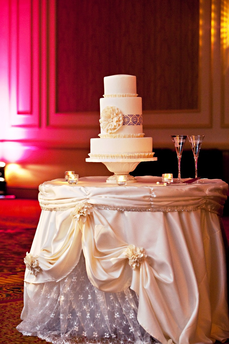 Cake Table Wedding
 Wedding Cake Table Décor Ideas
