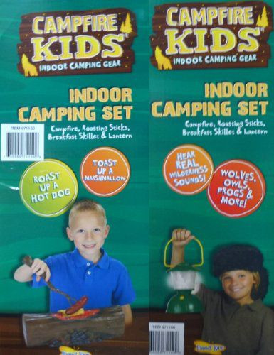 Campfire Kids Indoor Camping Set
 CAMPFIRE KIDS INDOOR CAMPING SET Buy CAMPFIRE KIDS