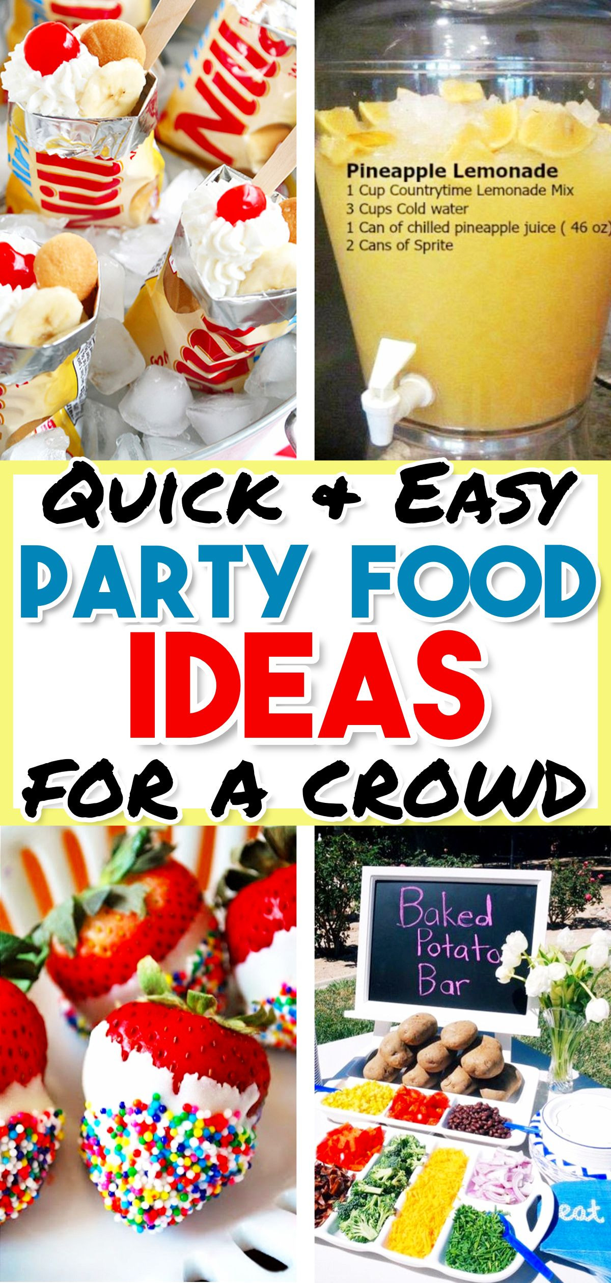 Cheap Summer Party Ideas
 Food Ideas for a BBQ Party EASY Summer Cookout Foods We