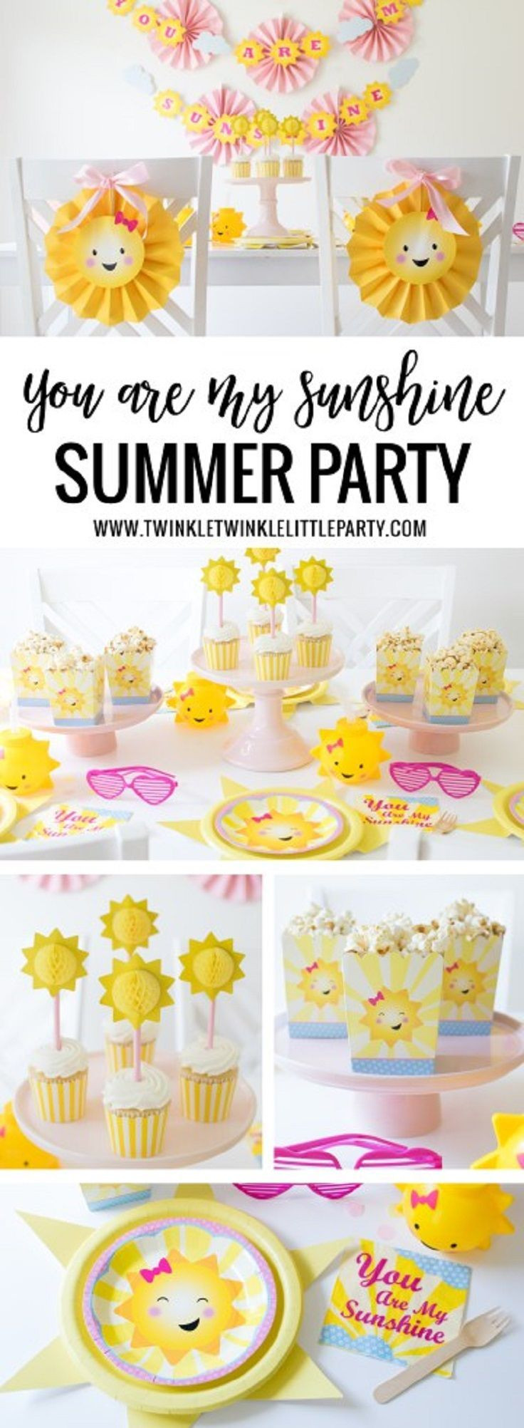Cheap Summer Party Ideas
 You are my Sunshine’ Party – Summer Party Idea 11 Cheap