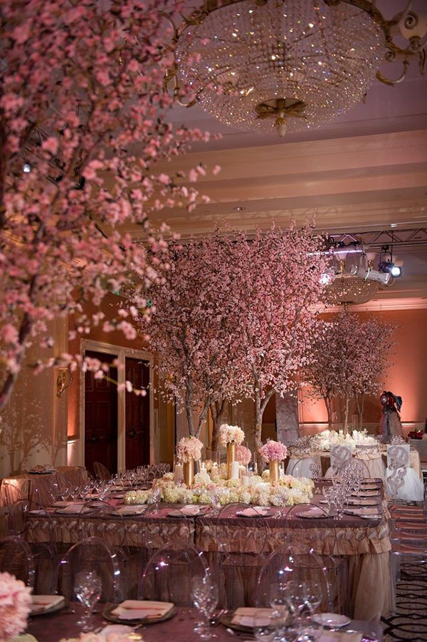 Cherry Blossom Wedding Theme
 Blossoming Trees For Weddings  B Lovely Events
