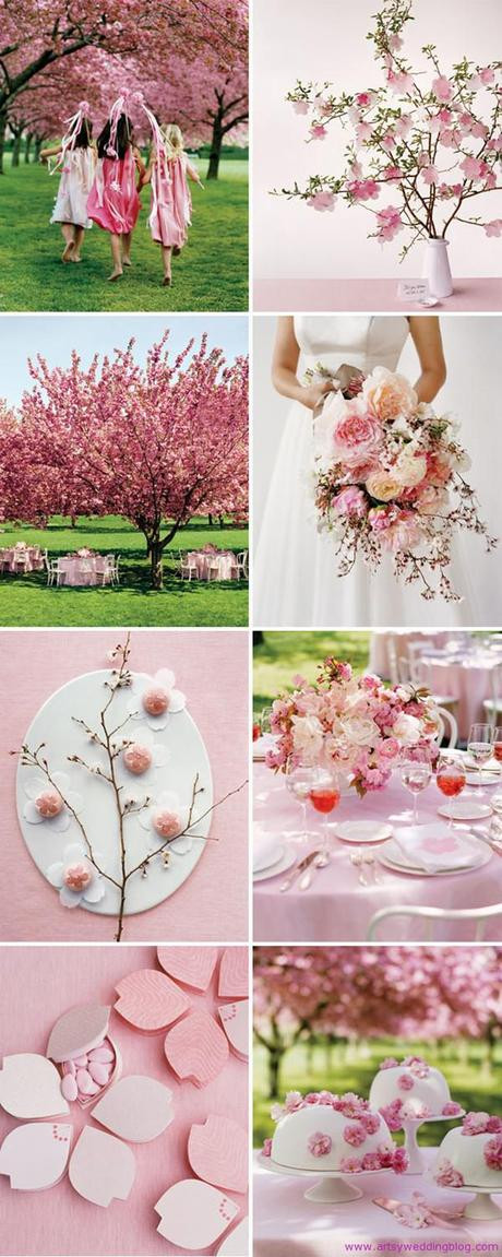 Cherry Blossom Wedding Theme
 Embrace Spring with Cherry Blossom Themed Wedding Paperblog