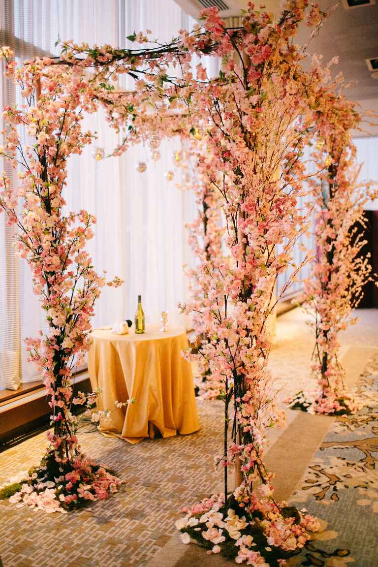 Cherry Blossom Wedding Theme
 23 Creative Wedding Chuppah Ideas We Love