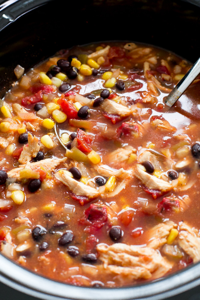 Chicken Enchilada Soup Chili'S
 Slow Cooker Chicken Enchilada Soup Chef Savvy