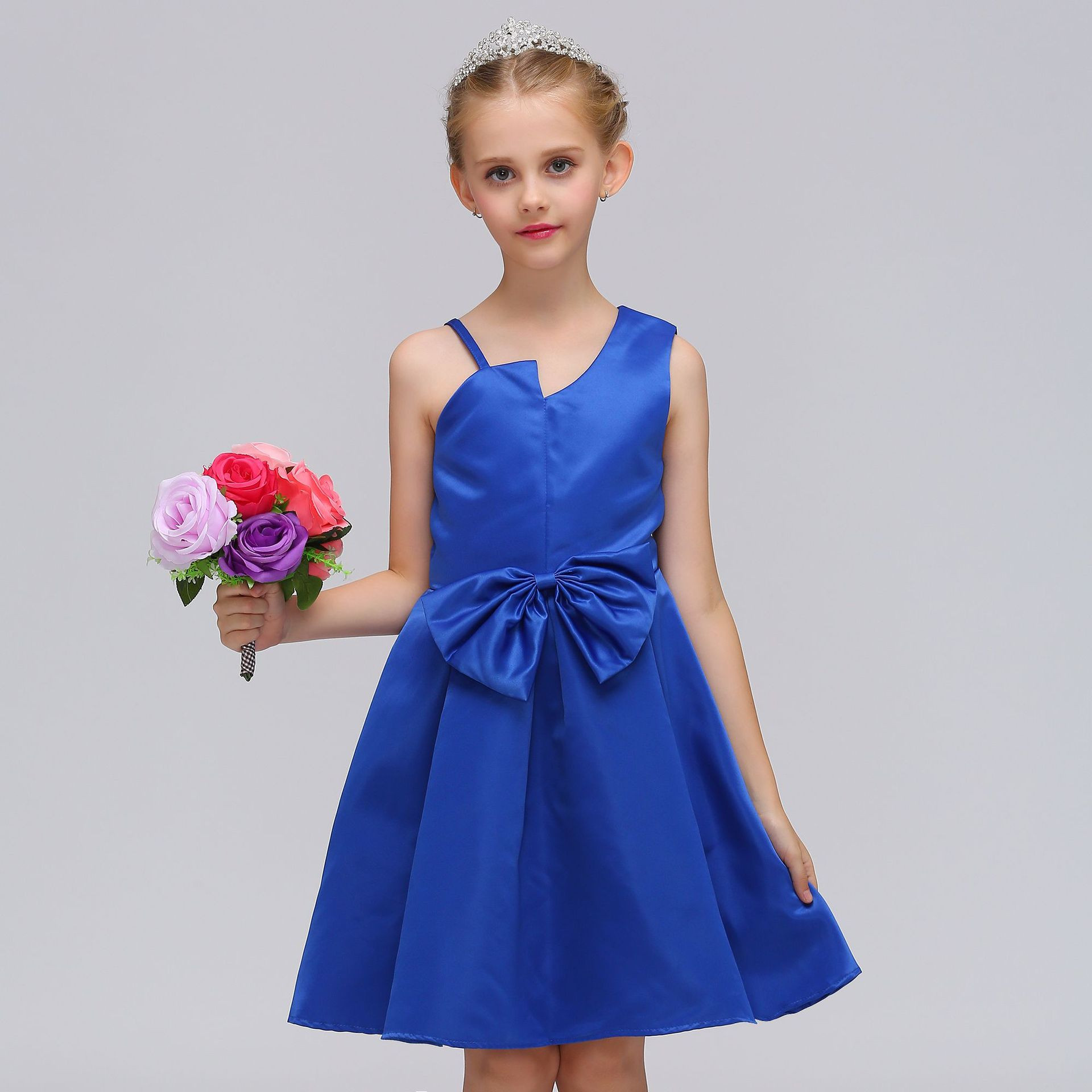 Child Party Dress
 Hot Sale 2018 Summer Kids Girls Princess Dress Sleeveless