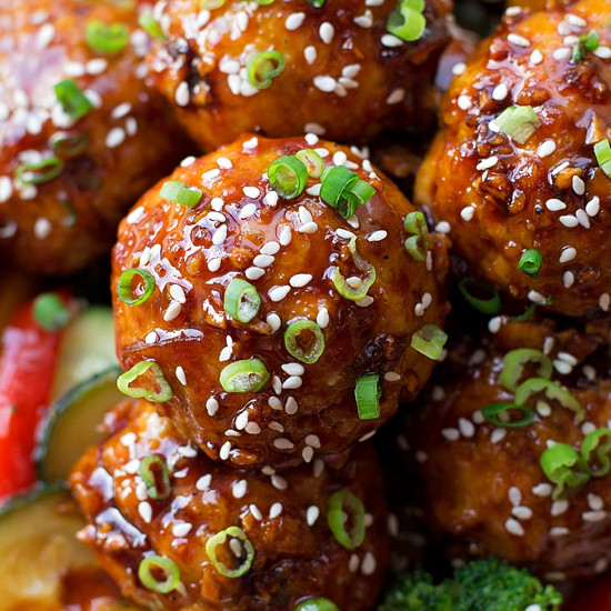 Chinese Meatballs Recipes
 Sticky Asian Meatballs Life Made Simple